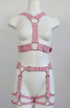 Body Pink Harness set, - PureDiva