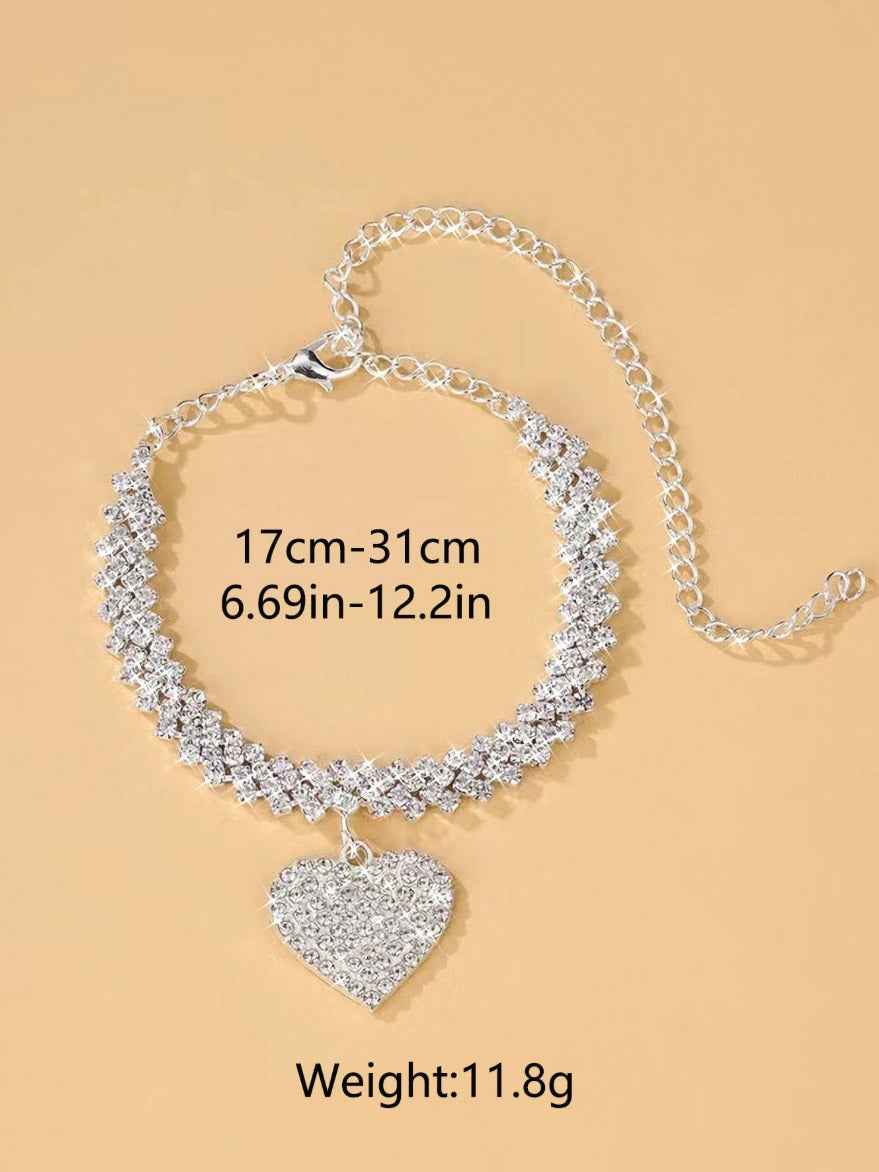 Heart Shaped Anklet
