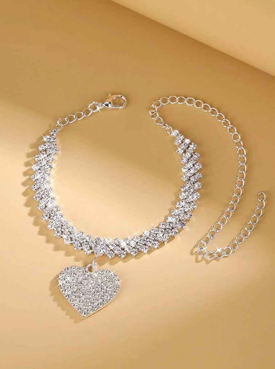 Heart Shaped Anklet