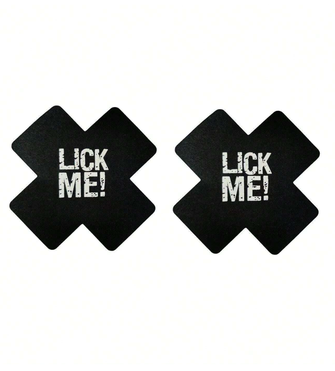 Glow-In-The-Dark nipple pasties, Easy to apply nipple pasties. LICK ME!