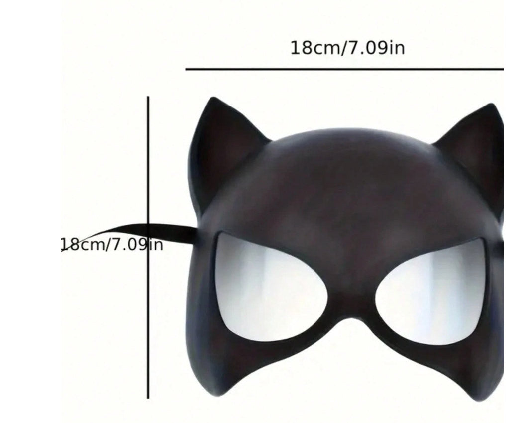 Sexy Black Cat Mask - PureDiva