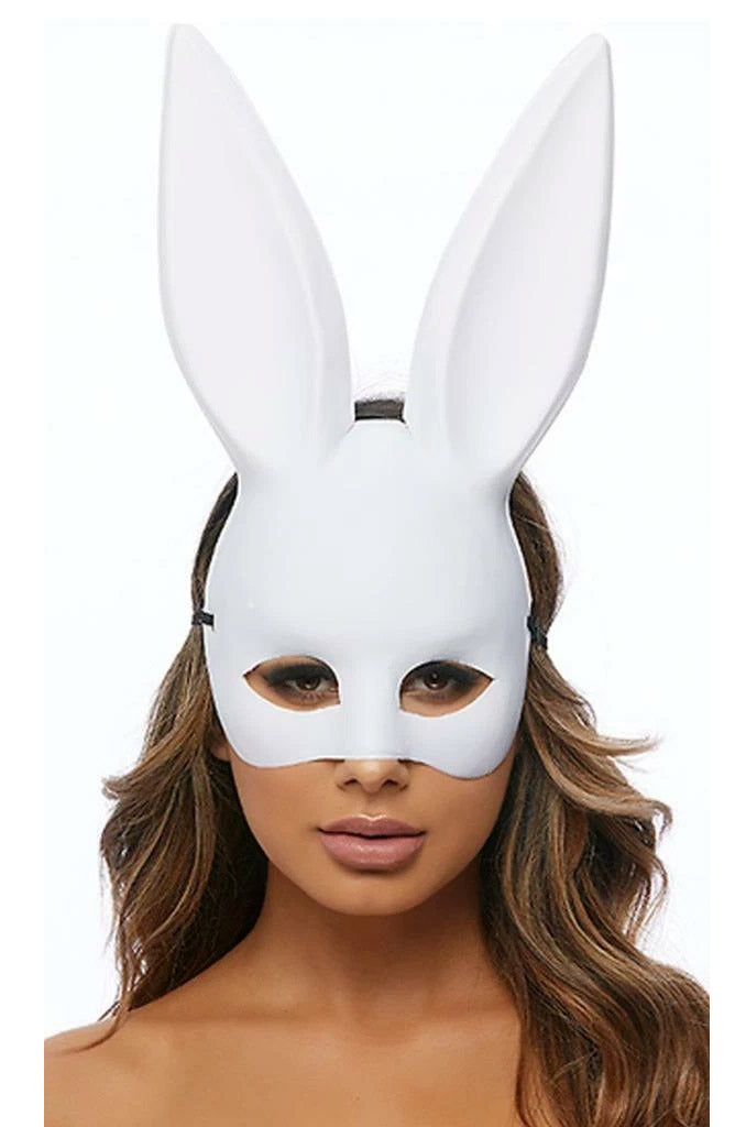 Sexy White Bunny Mask - PureDiva