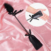 Sexy Feather Tickled PU Leather Whip spanking