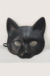 PU Leather Black Cat Mask