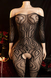 Sexy Jacquard BodyStockings