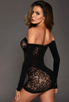 Fishnet Mini Dress