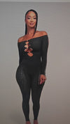 Sierra Seamless Jumpsuit - Black