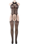 Fishnet Lace Top bodystockings-Body stockings-PureDiva