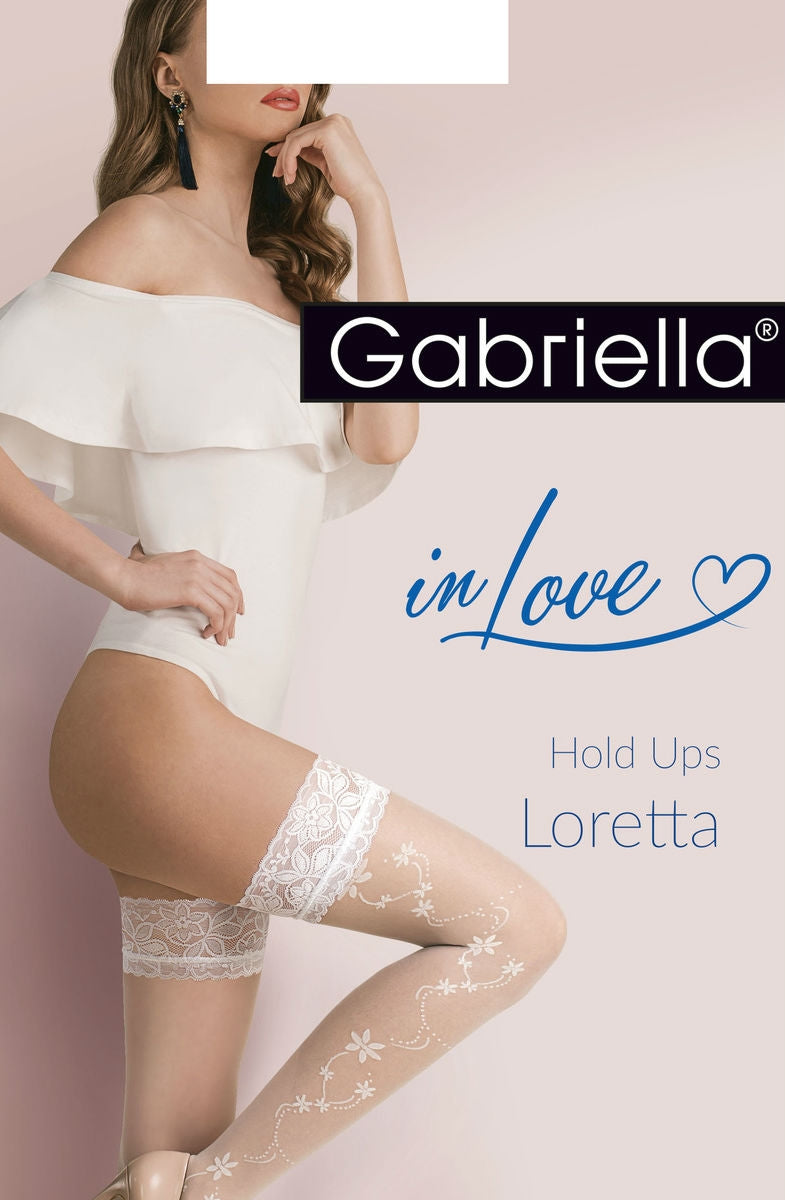 Gabriella Calze Loretta White - PureDiva
