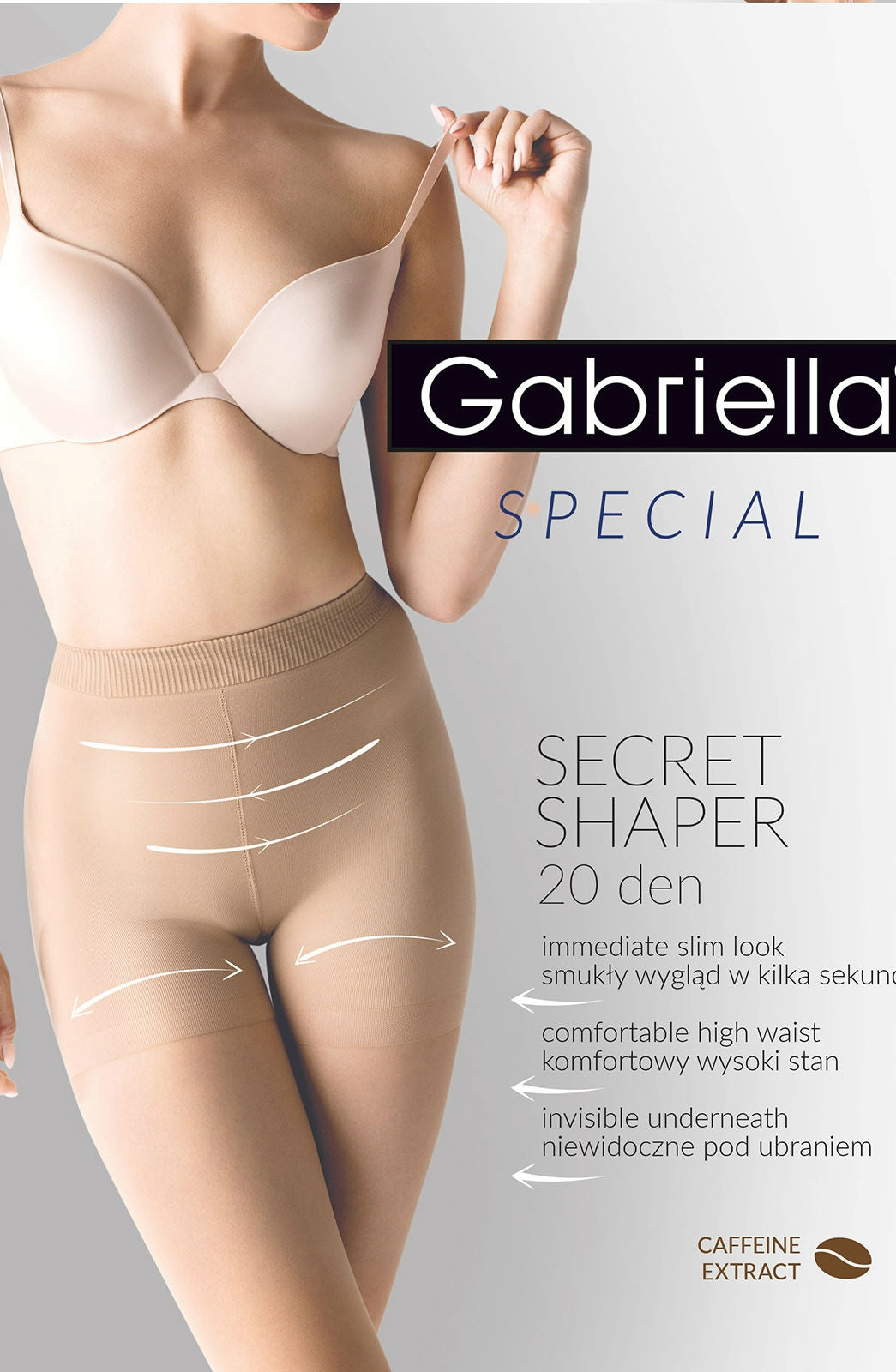 Gabriella Secret Shaper Tights Black - PureDiva