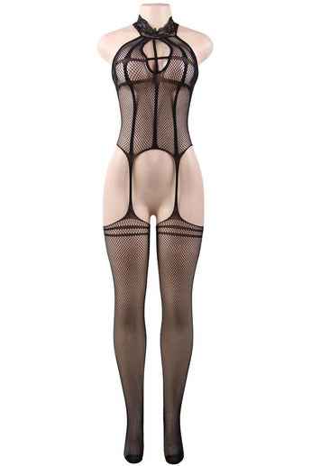 Fishnet Lace Top bodystockings