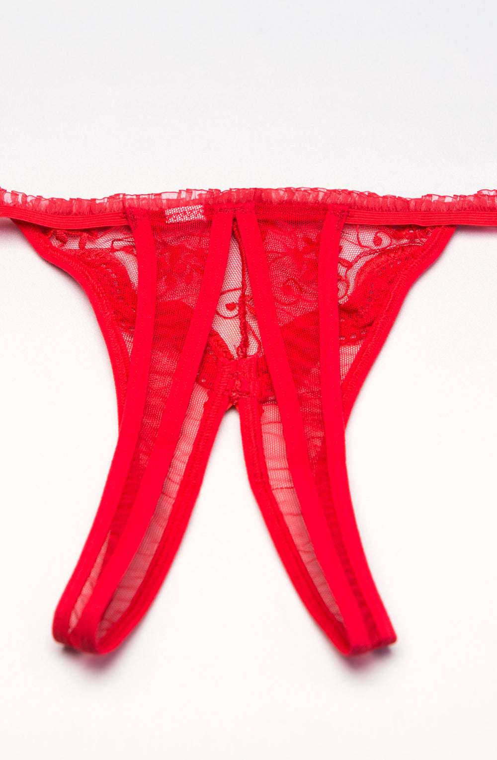 Shirley of Hollywood 10 Thong Red - PureDiva