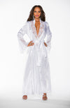 Shirley of Hollywood 20559 Long Robe White - PureDiva