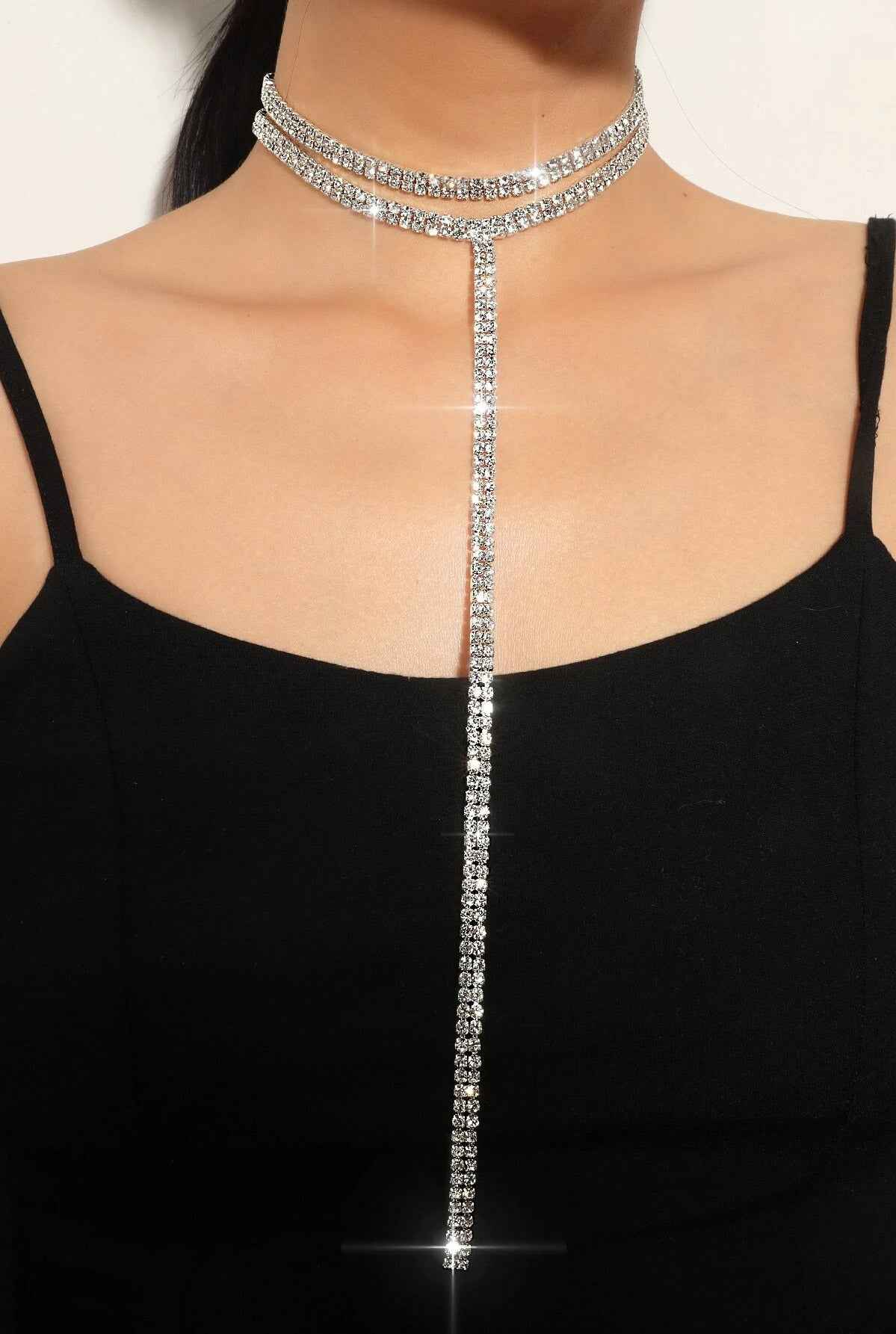 Sexy Rhinestone Choker