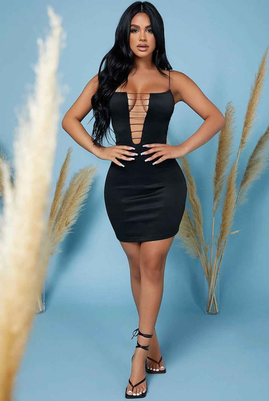 Sexy black Mini Dress