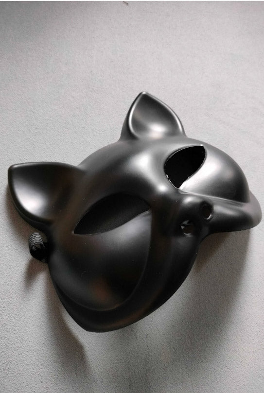 Black Cat Mask Costume-Mask-PureDiva