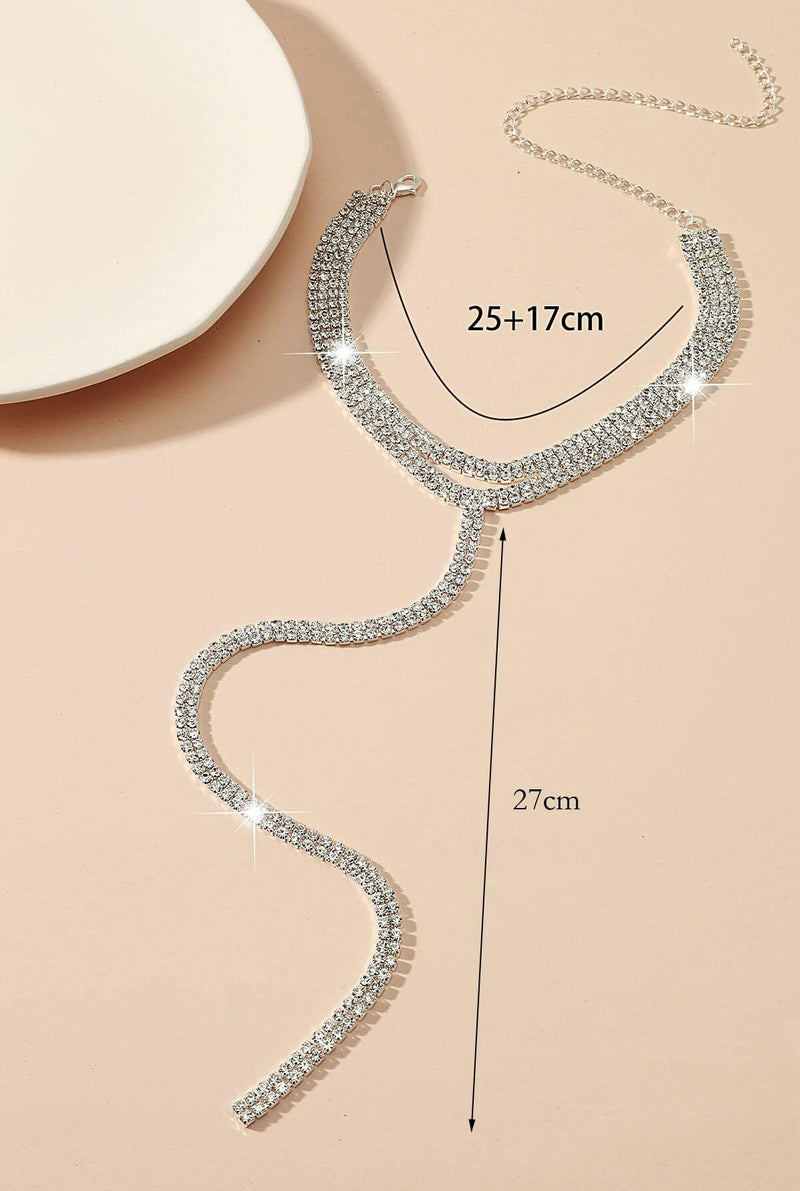 Sexy Rhinestone Choker-Jewellery-PureDiva