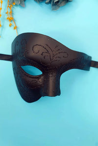 Opera Half Face Masquerade Mask-Mask-PureDiva