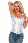 Ivory Sequins Corset-Corset-PureDiva