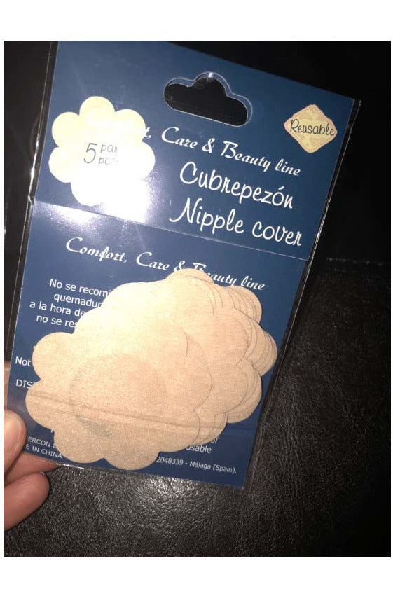 Disposable Flower Shaped Nipples Covers 5 Pairs-Nipple Covers-PureDiva