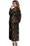 YesX YX824Q Long Black Gown - PureDiva