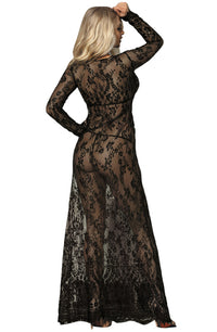 YesX YX826 Long Gown & Thong - PureDiva