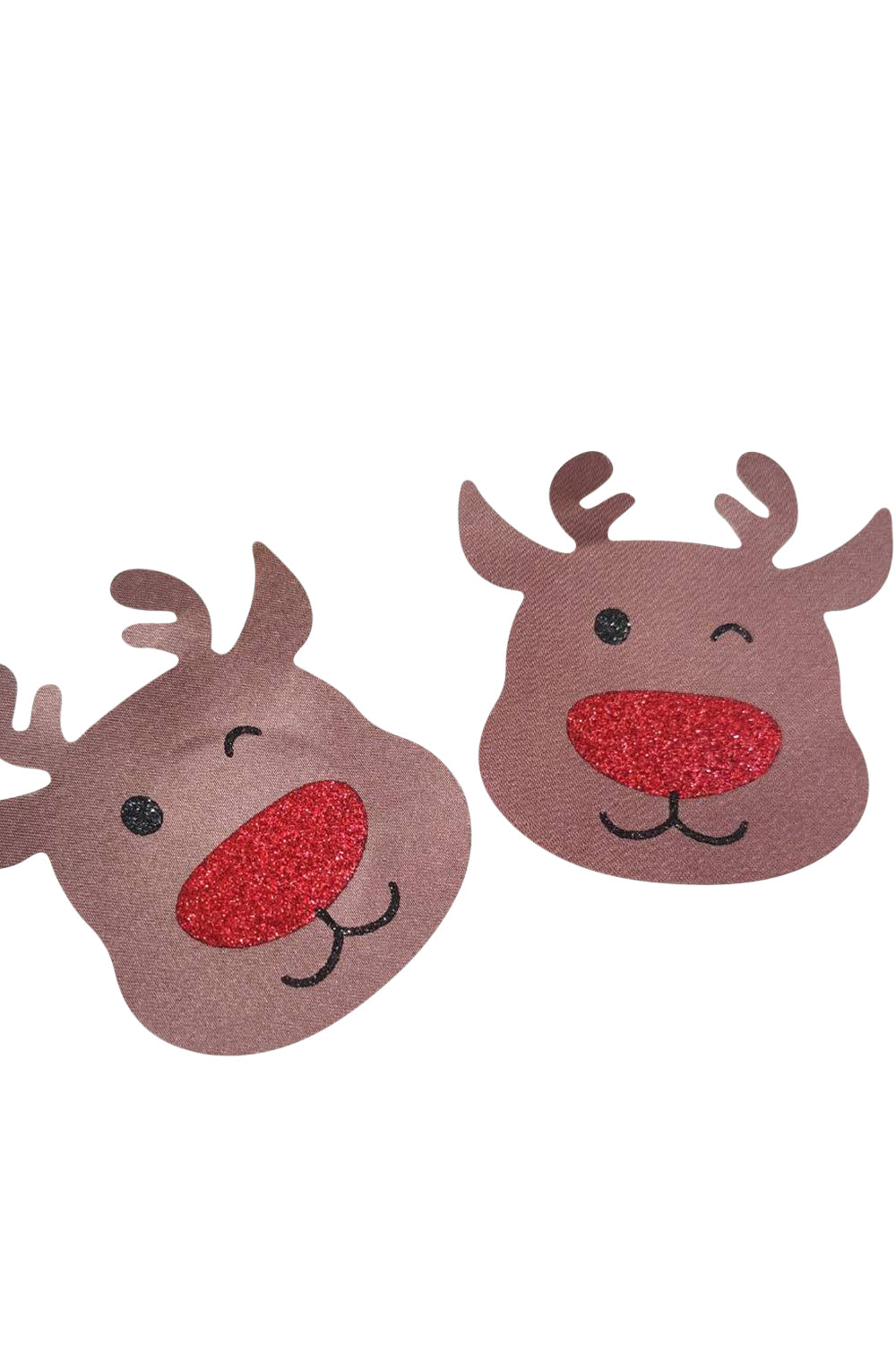 YesX YX960 Brown/Red Reindeer Nipple Covers - PureDiva