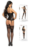 Beauty Night Wet Look Marilyn Corset | PureDiva