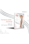 Beauty Night BN6541 Romance Stockings White | PureDiva