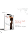 Beauty Night BN6542 Romance Stockings Black - PureDiva