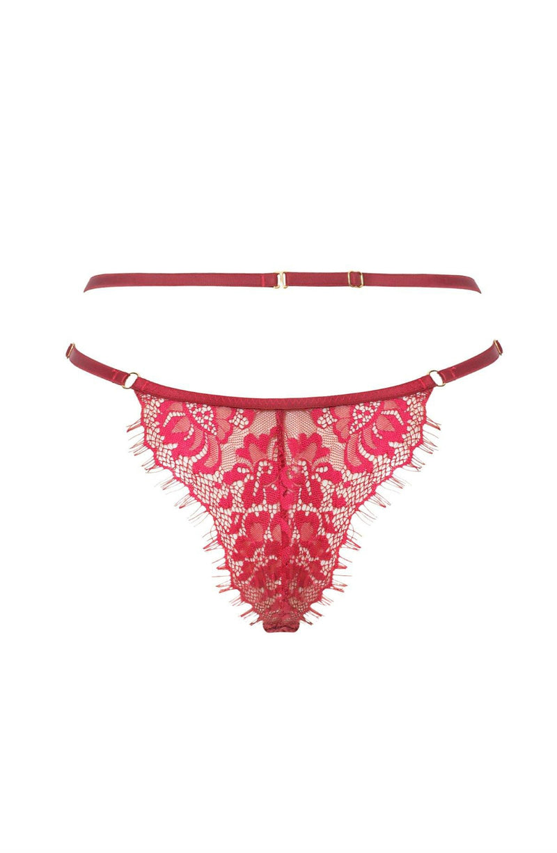 Confidante Forever Young Thong Red - PureDiva