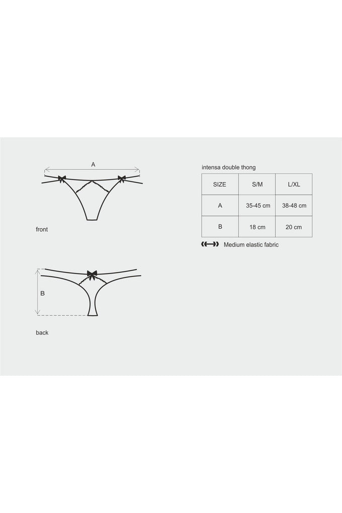Crotchless Thong | PureDiva