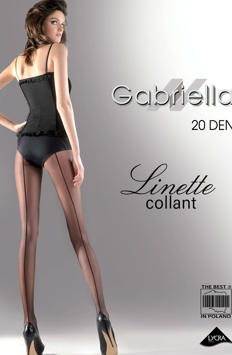 Gabriella Classic Linette Tights Black - PureDiva