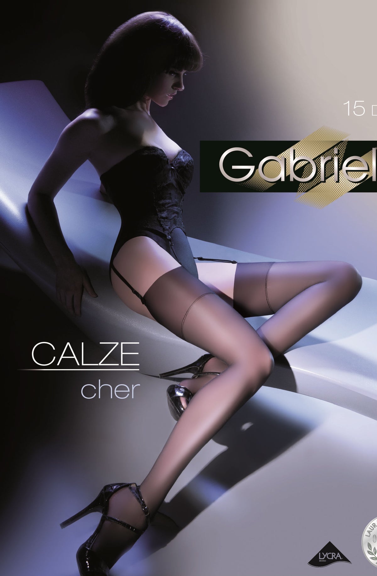 Gabriella Cher Stockings 226 Black - PureDiva