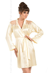 Irall Daphne Dressing Gown Cream - PureDiva