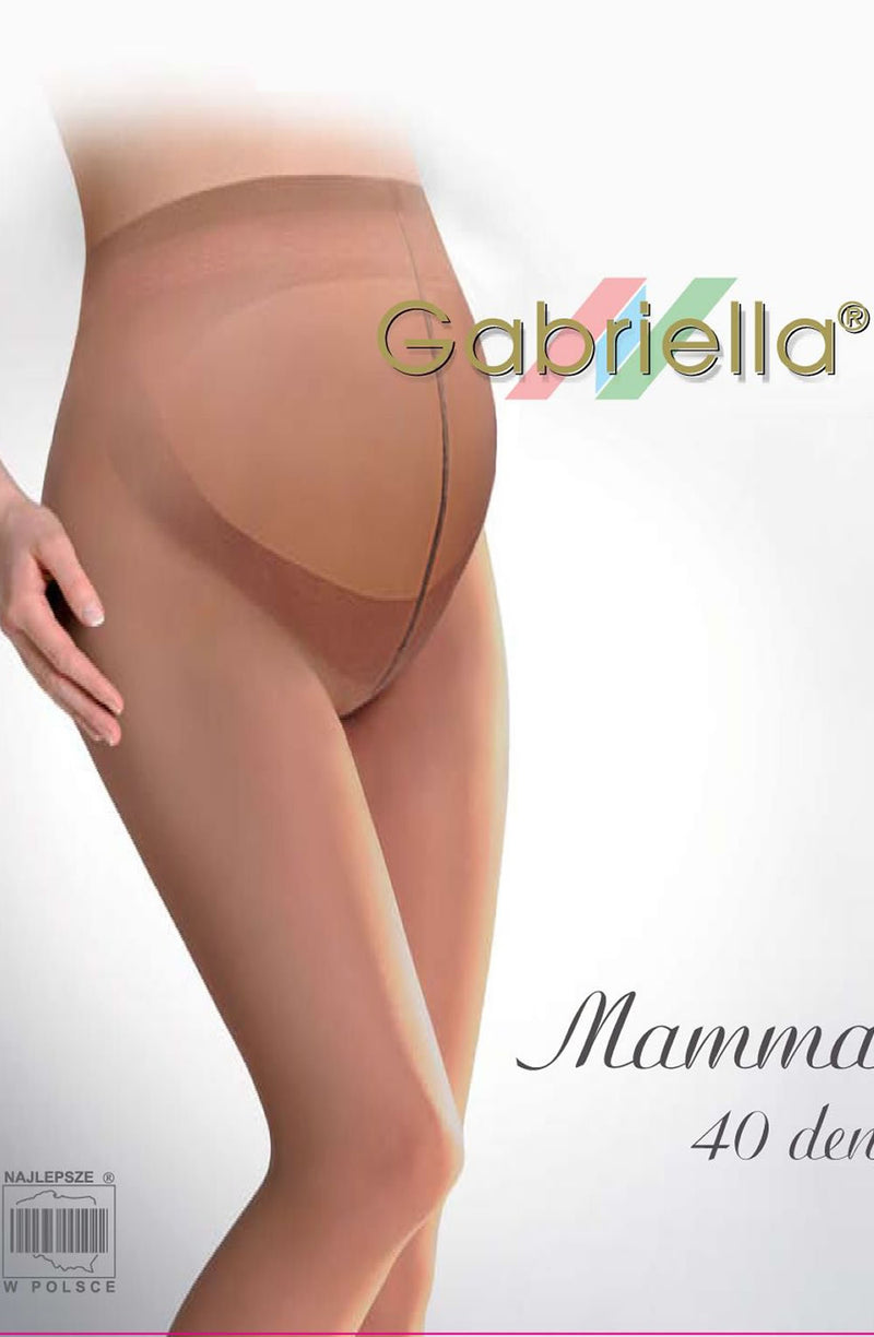 Gabriella Classic Mamma 40 Tights Beige - PureDiva